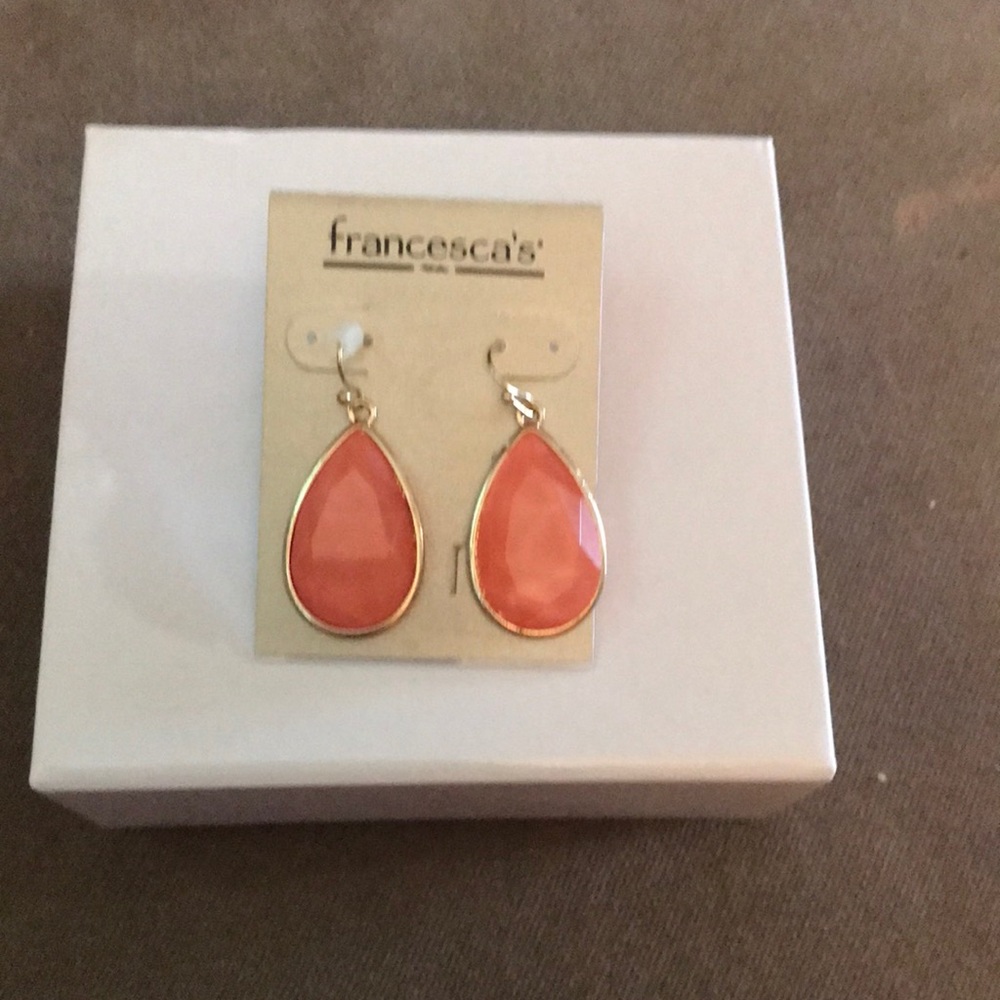 Tear drop earrings